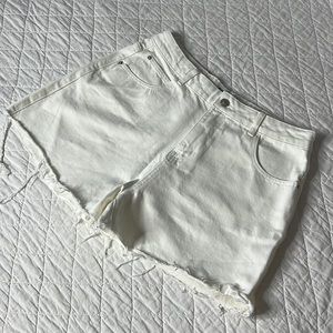 Princess Polly White Shorts